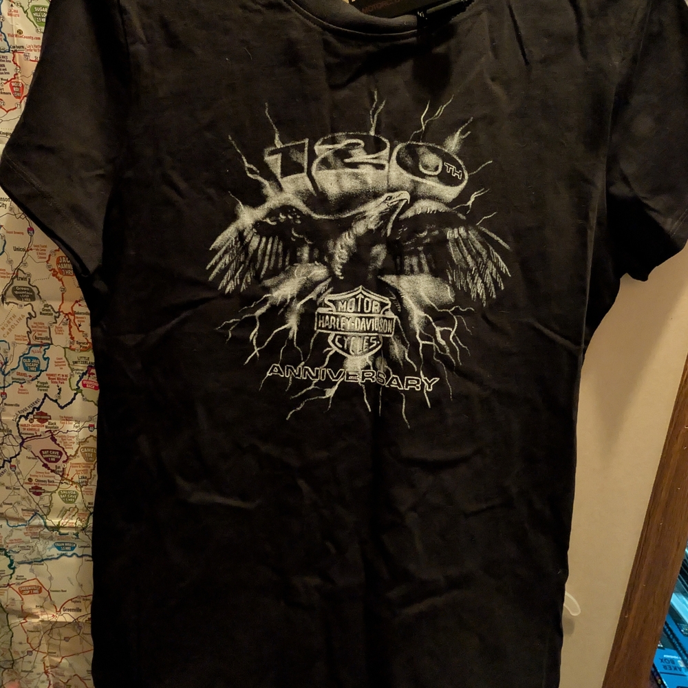 Harley-Davidson Black 120th Anniversary Tee